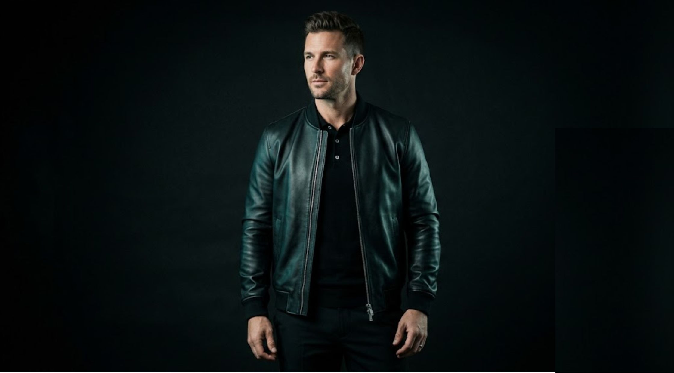 How to Style & Why You Need the Nemesis S01 Coltrane Wilder Black Bomber Leather Jacket for a Bold Minimal Look