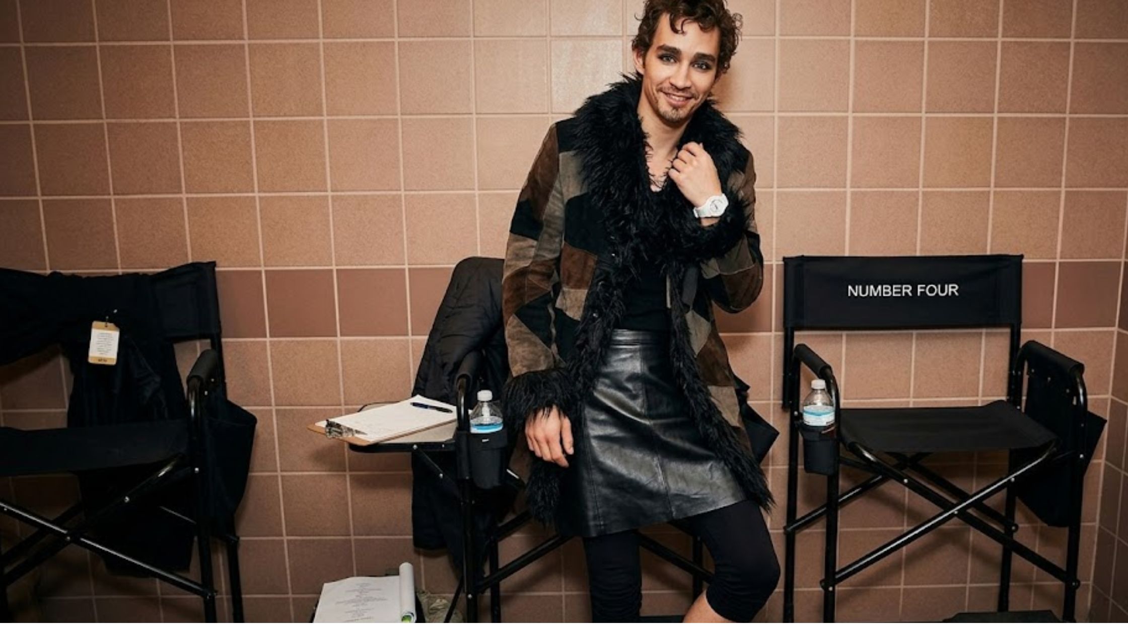 How to Style The Umbrella Academy Klaus Hargreeves Suede Patch Jacket & Why Fans Love This Vintage Statement Look