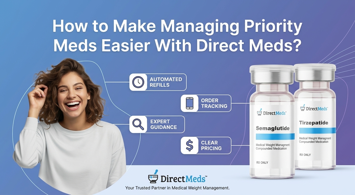 Managing priority meds easily with the Direct Meds patient portal